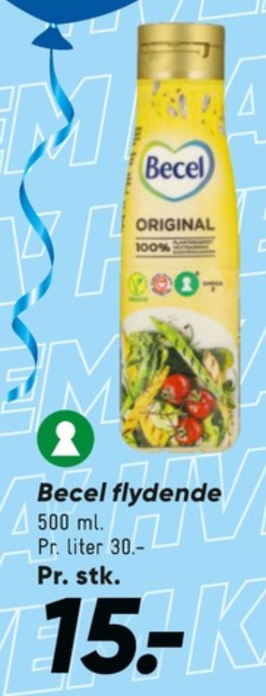 Becel, Margarine - flydende original