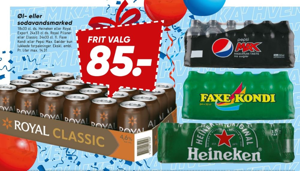 Royal Classic, Øl 24 pk.