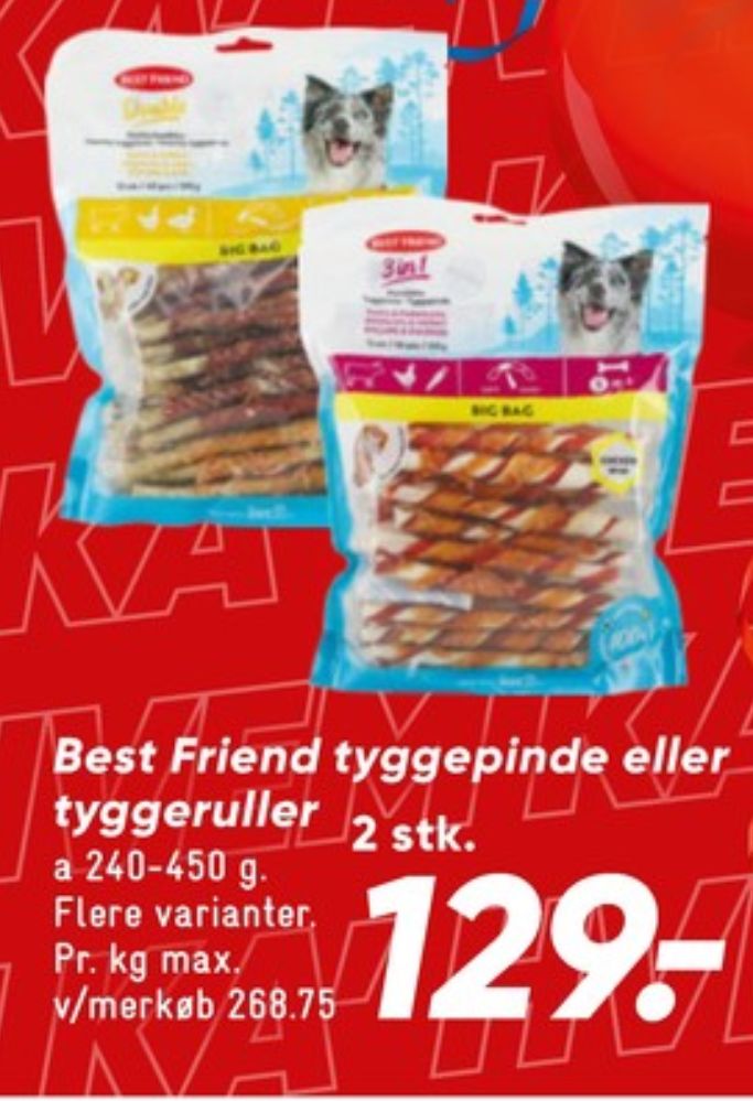 Best Friend, Hundesnacks