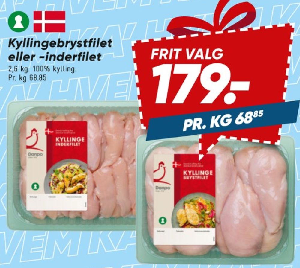 Danpo, Kyllingebrystfilet