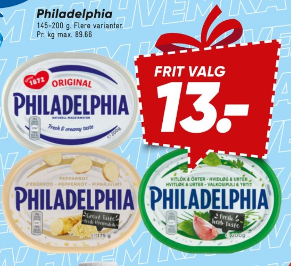 Philadelphia, Flødeost Original