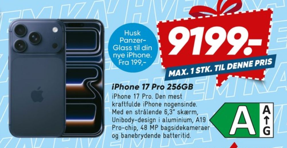 Apple Iphone 17 Pro, Mobiltelefon