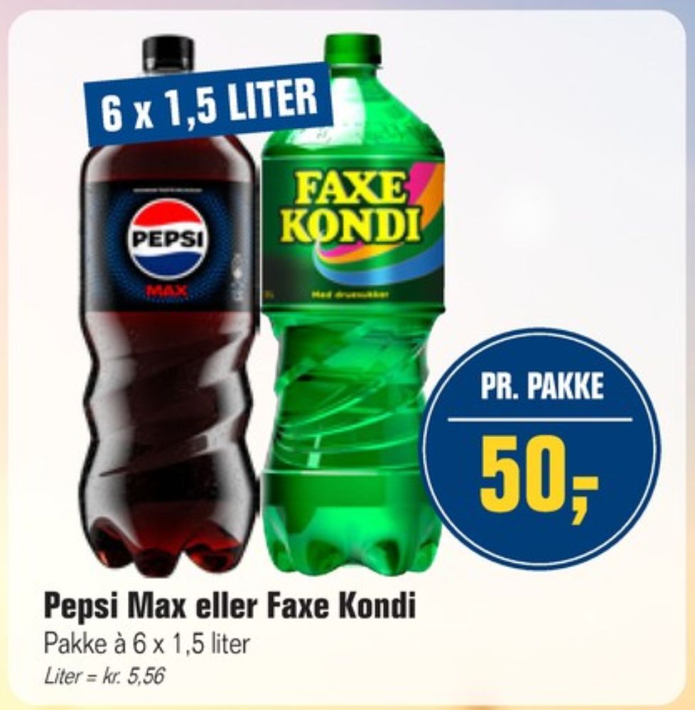 Pepsi Max, Cola 6 pk.