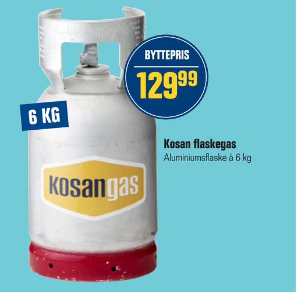 Kosan, Gasflaske