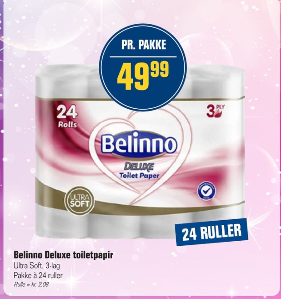 Belinno, Toiletpapir