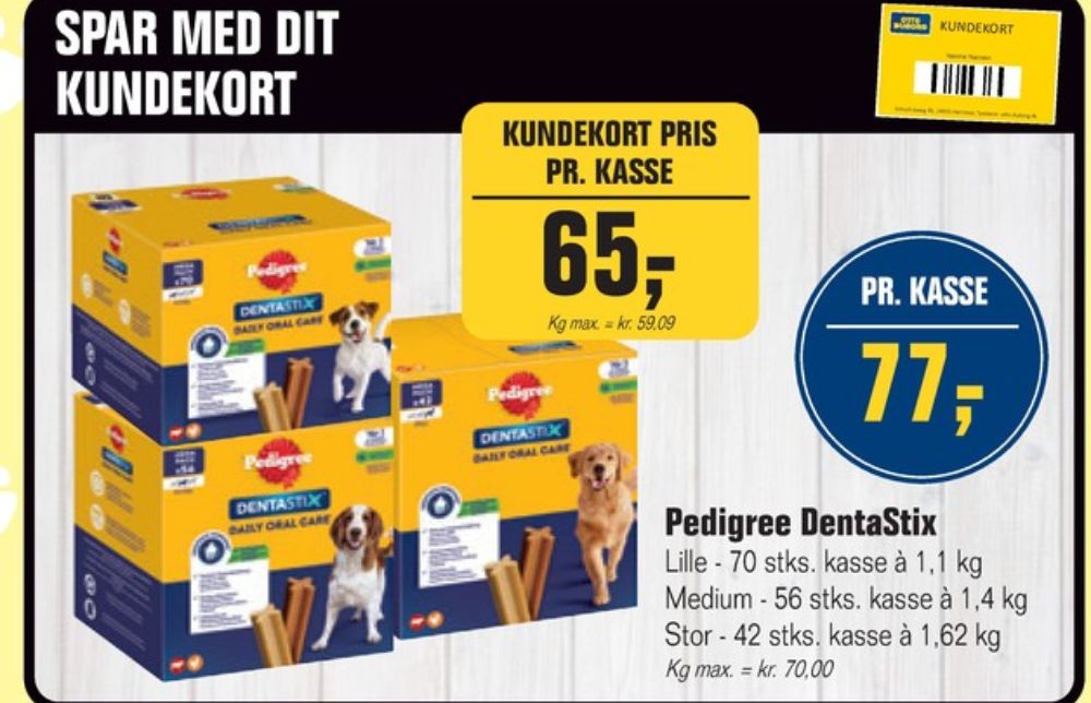 Pedigree Dentastix, Hundesnacks