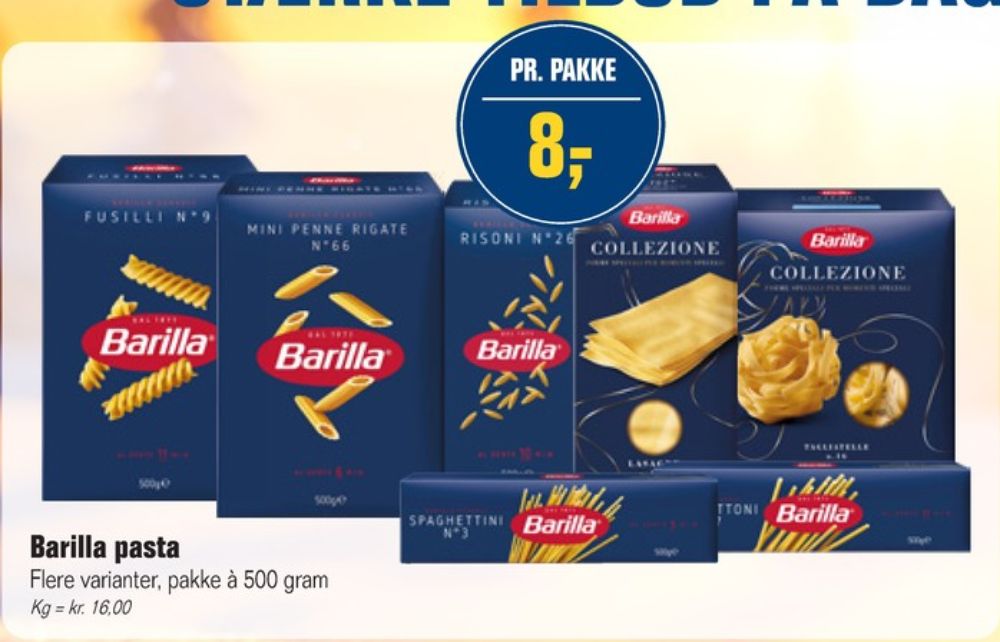 Barilla, Spaghetti No 3