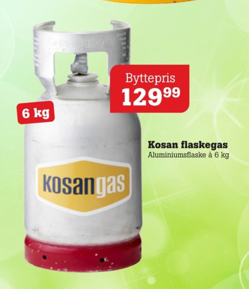 Kosan, Gasflaske