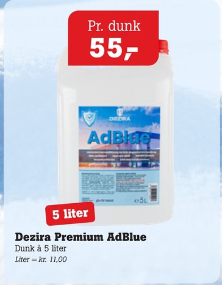 Dezira, AdBlue diesel