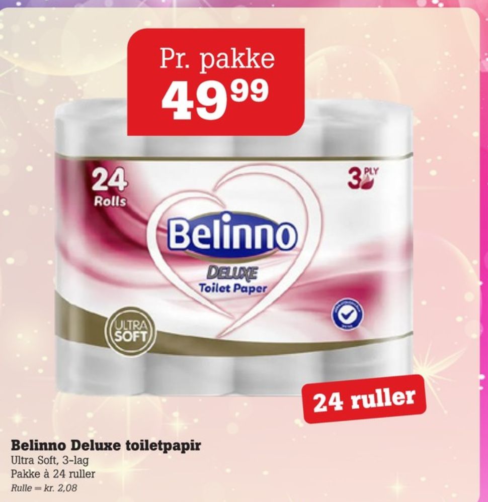 Belinno, Toiletpapir
