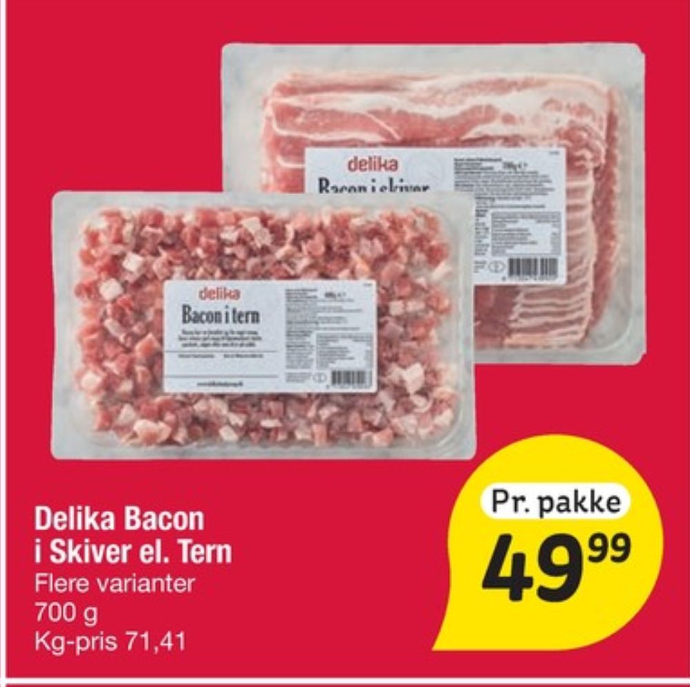Delika, Baconskiver