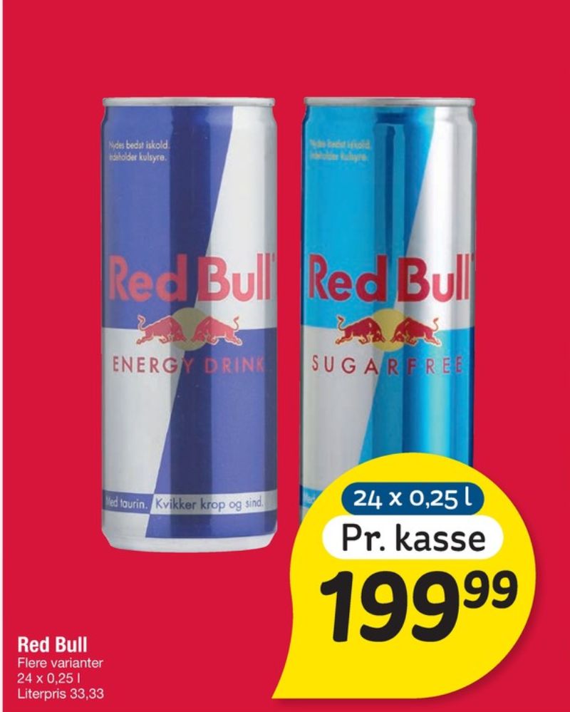 Red Bull Energy, Energidrik 24 pk.