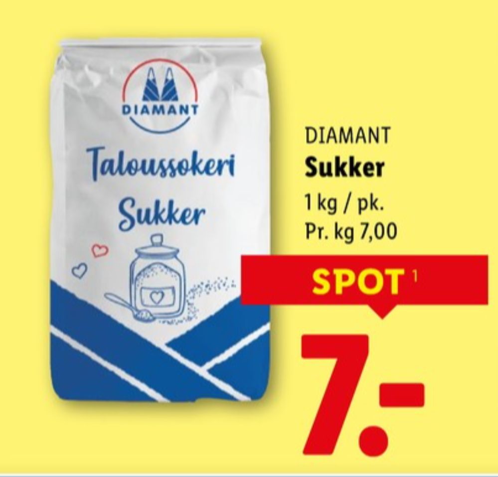 Diamant, Sukker