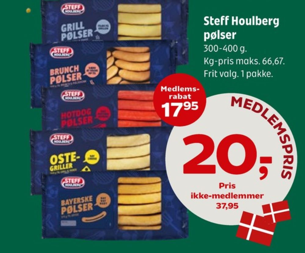 Steff Houlberg, Hotdogpølser