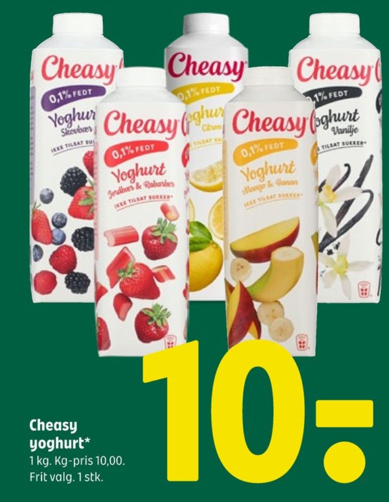 Cheasy, Vanilje Yoghurt 