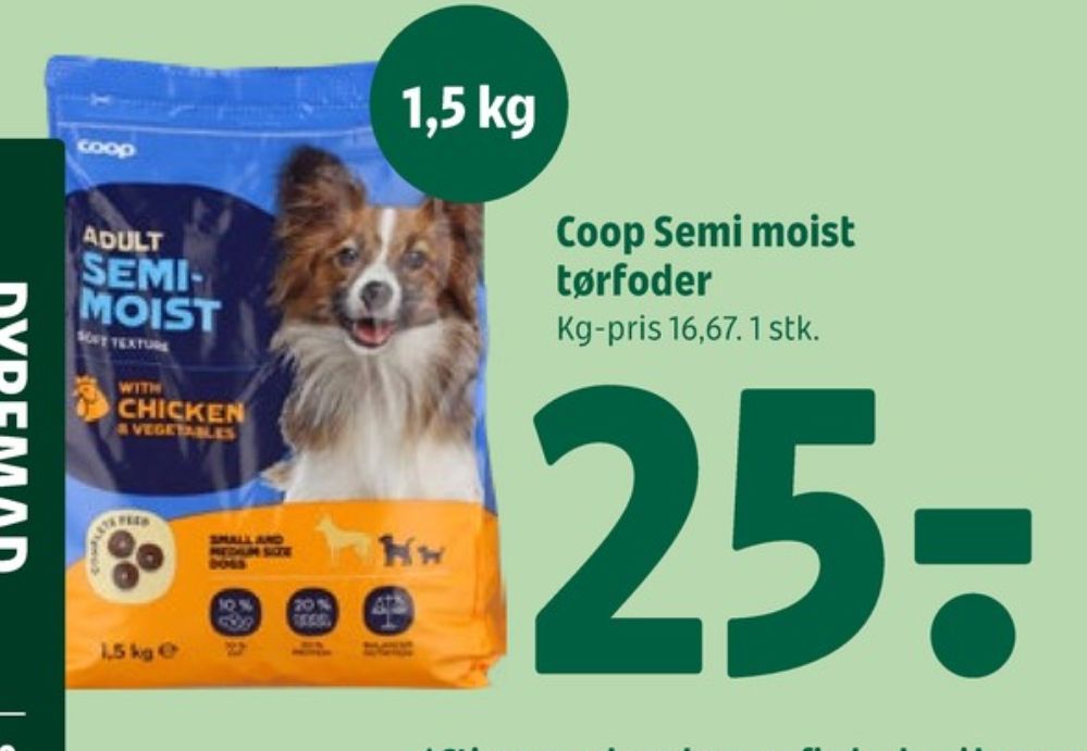 Coop, Hundefoder