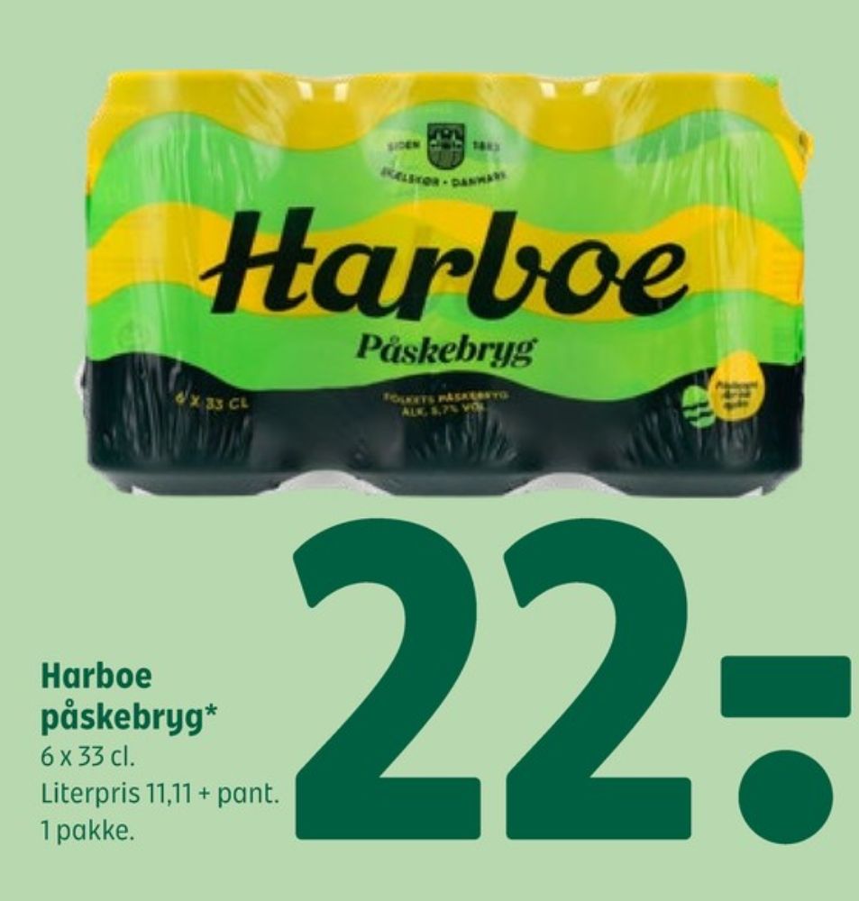 Harboe Påskebryg, Øl 6 pk.