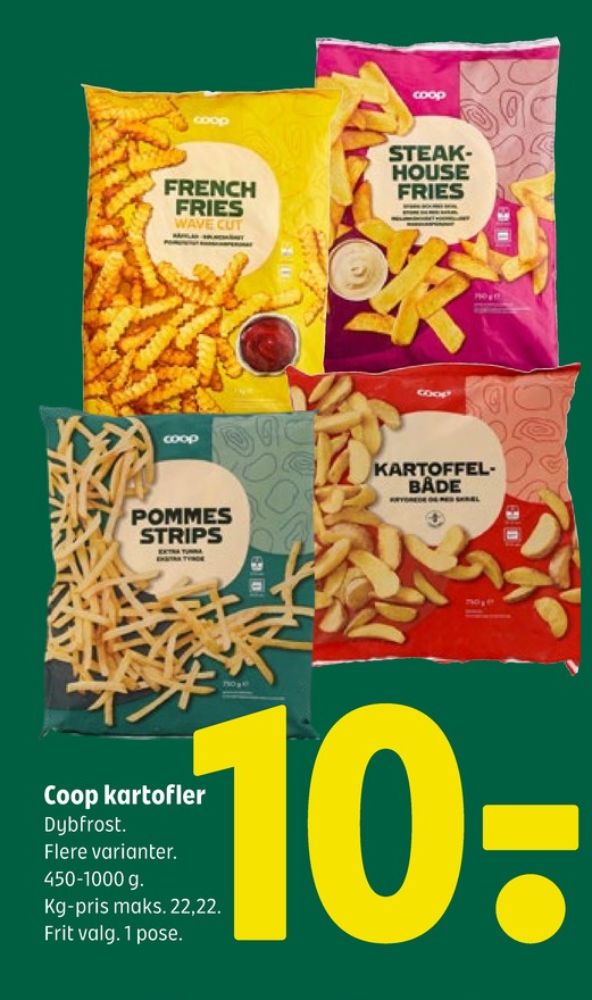 Coop, French Fries Wave Cut