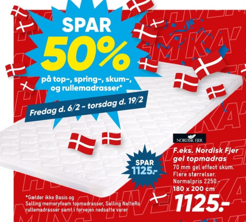 Nordisk Fjer, Topmadras