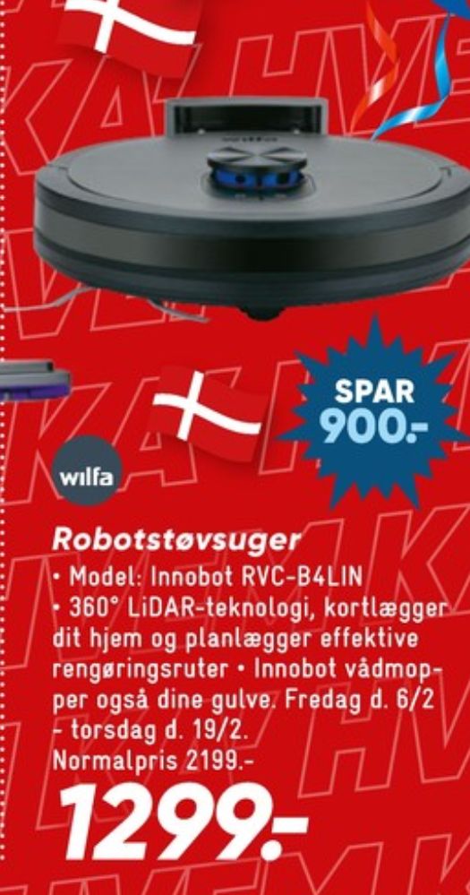 Wilfa, Robotstøvsuger