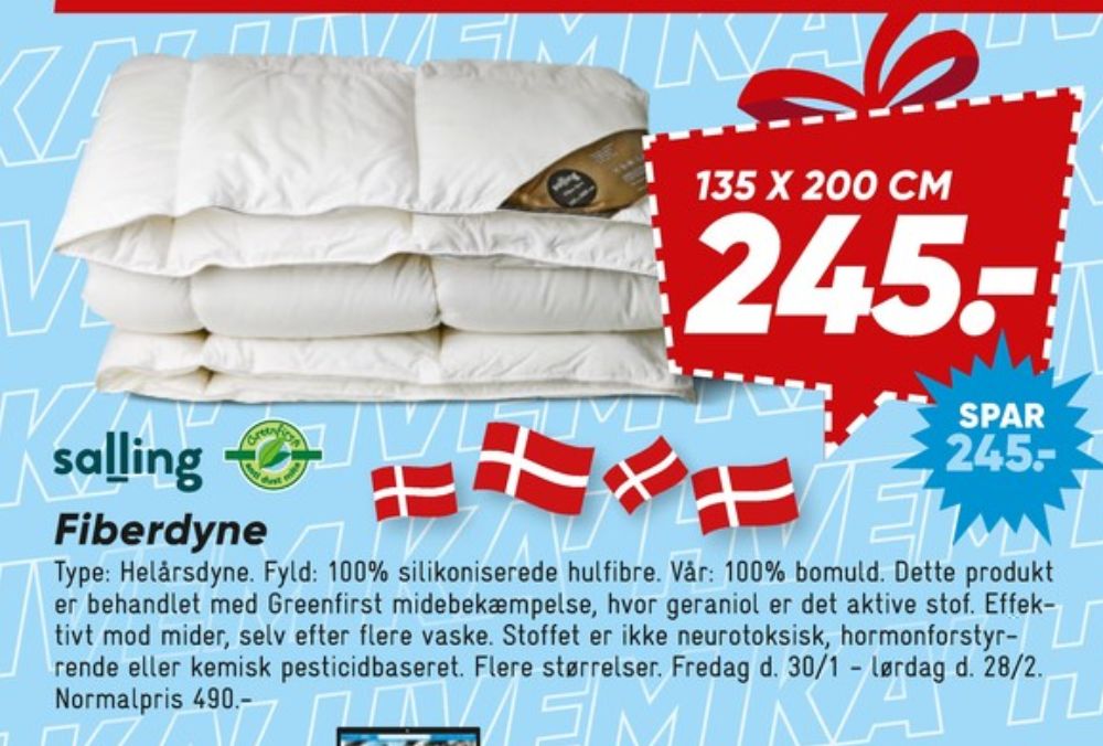 Salling NatteRo, Dyne