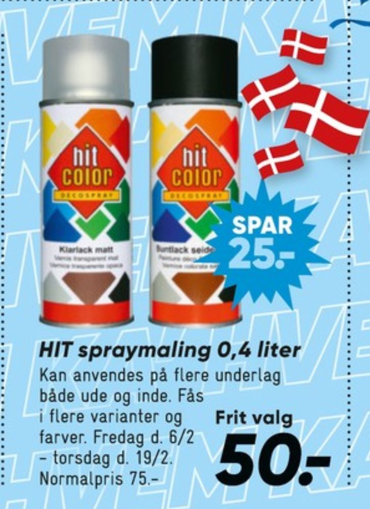 Hit Color, Spraymaling