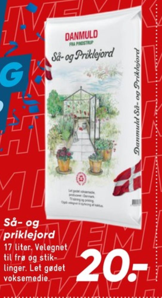 Danmuld, Så- Og Priklejord