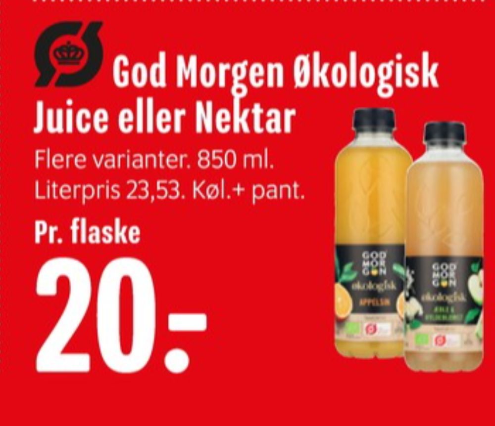 GodMorgen, Æblejuice Hyldeblomst