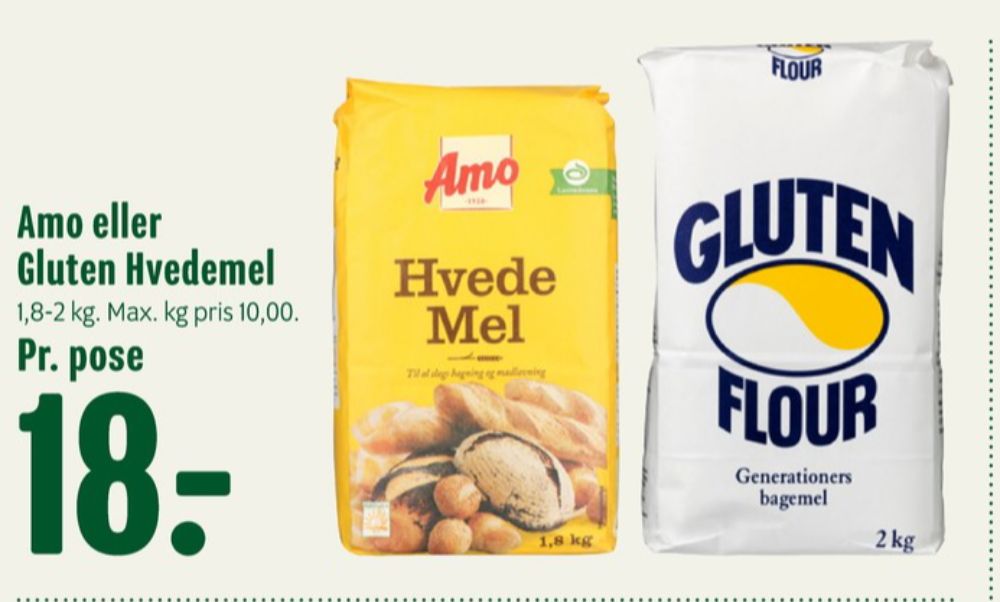 Gluten Flour, Hvedemel