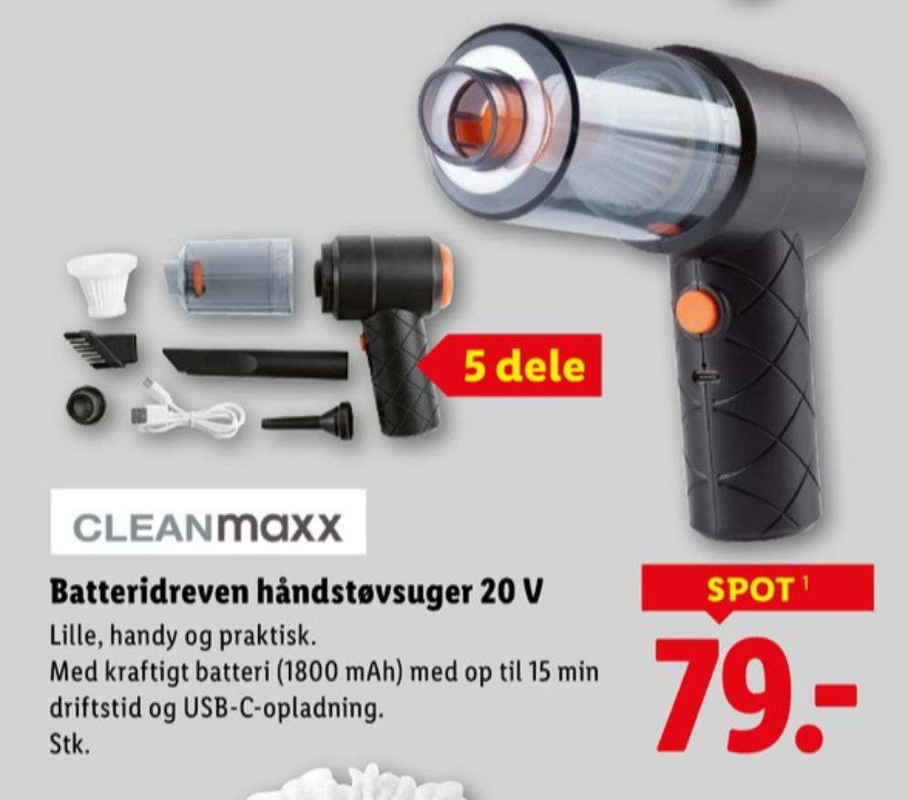 Cleanmaxx, Håndstøvsuger