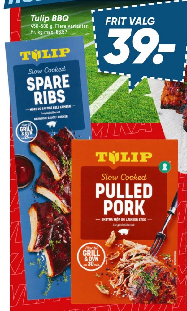 Tulip, Spareribs
