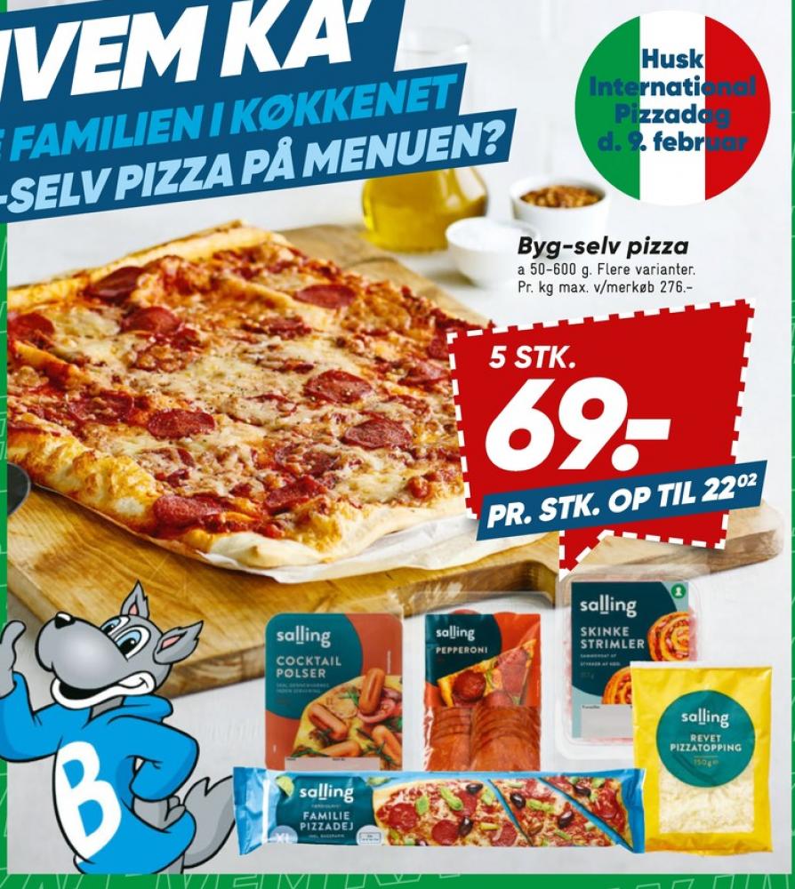 Salling, Skinkestrimler