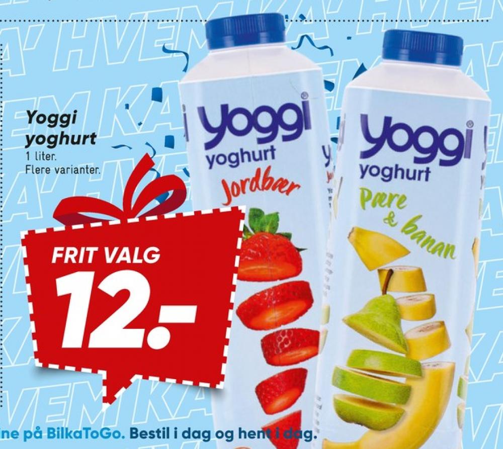 Yoggi, Jordbær Yoghurt 