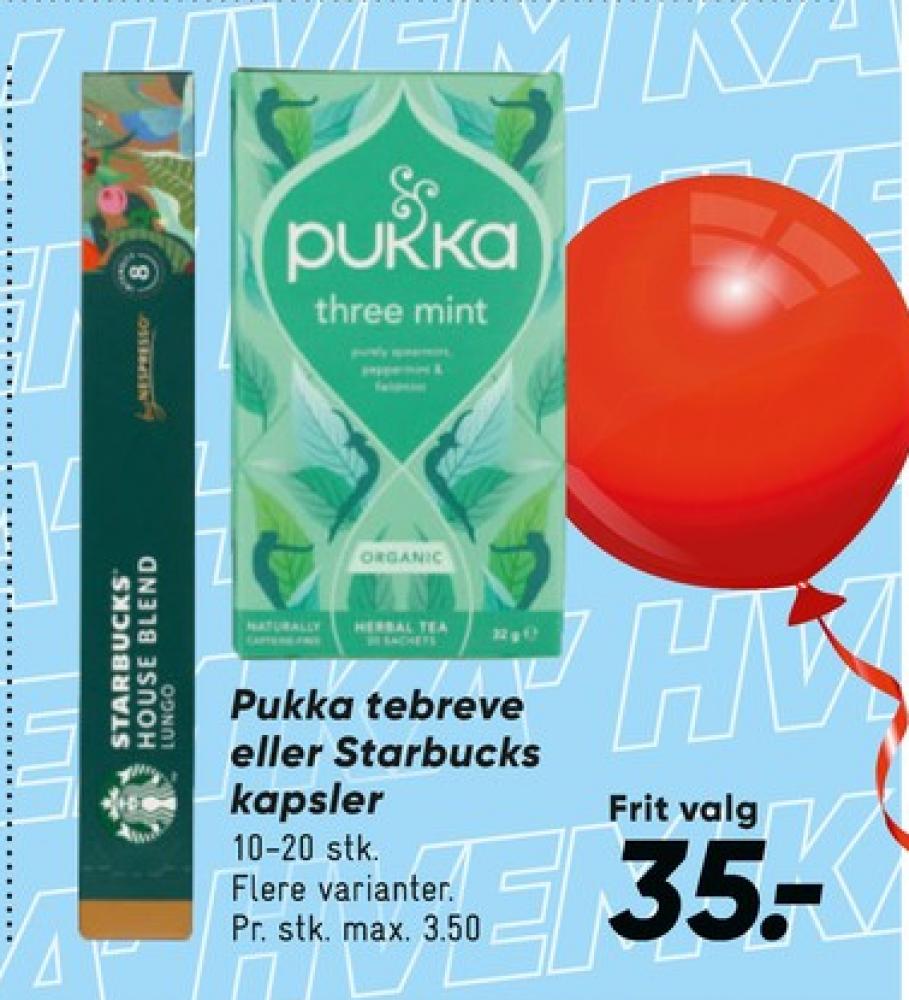 Pukka, Three mint Tebreve
