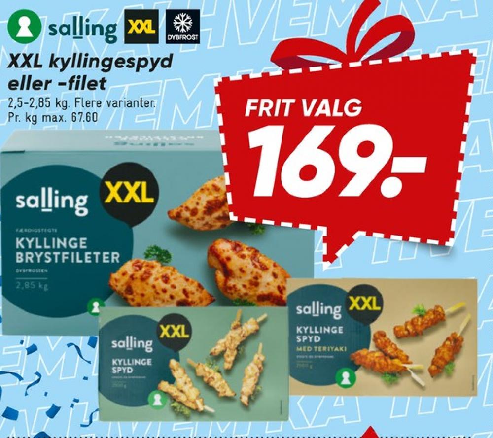 Salling, Kyllingebrystfilet