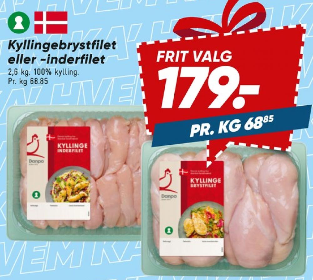 Danpo, Kyllingeinderfileter