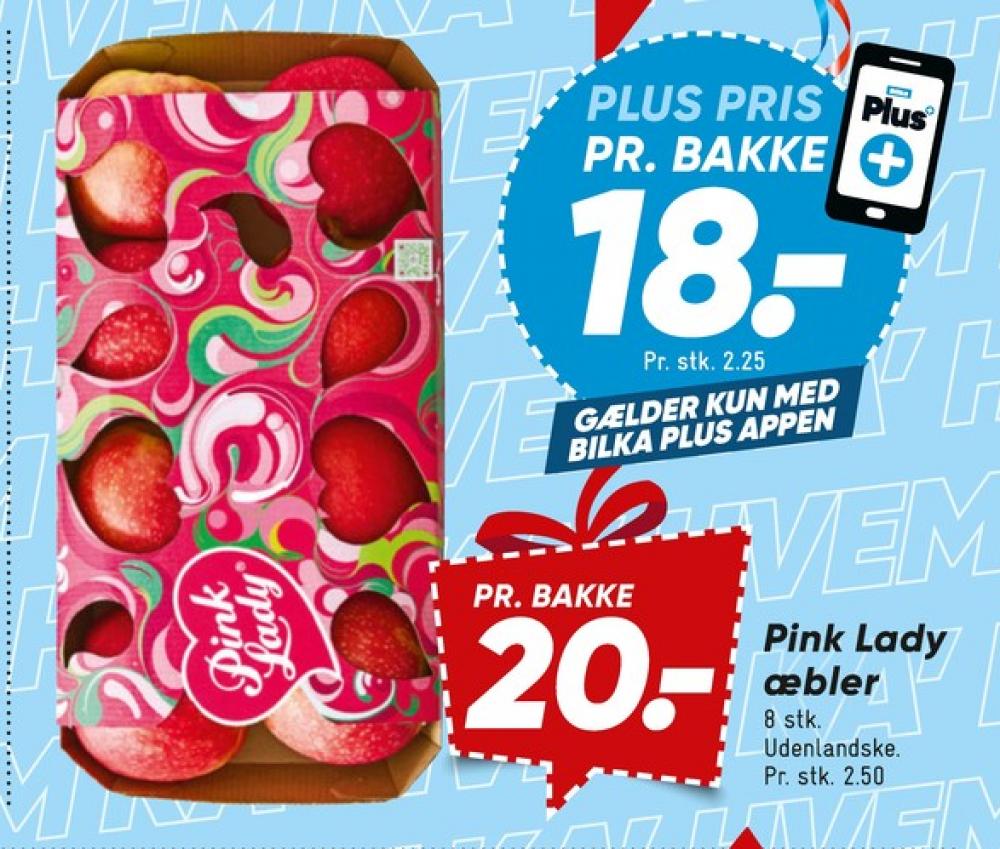 Pink lady, Æbler