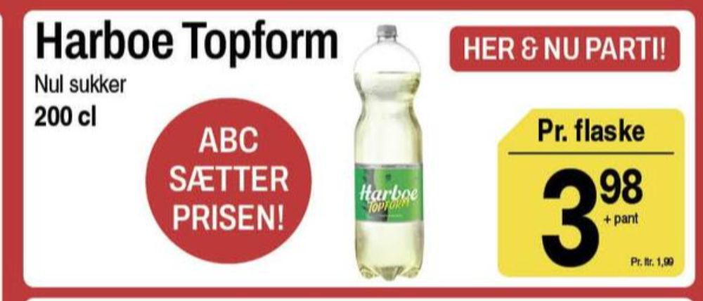 Harboe Topform, Sportssodavand