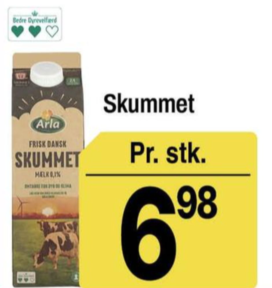 Arla, Skummetmælk