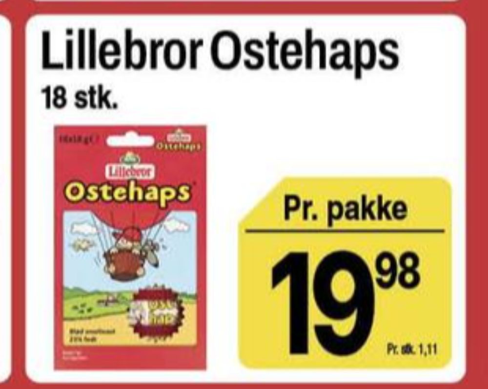 Lillebror, Ostehaps