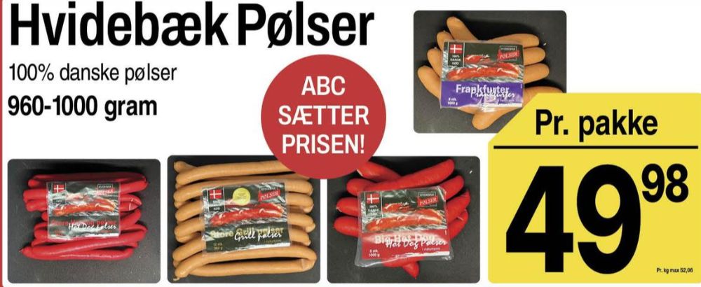 Hvidebæk, Frankfurter