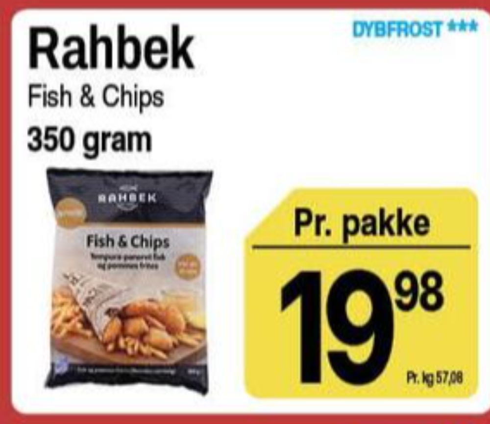 Rahbek, Fish & Chips