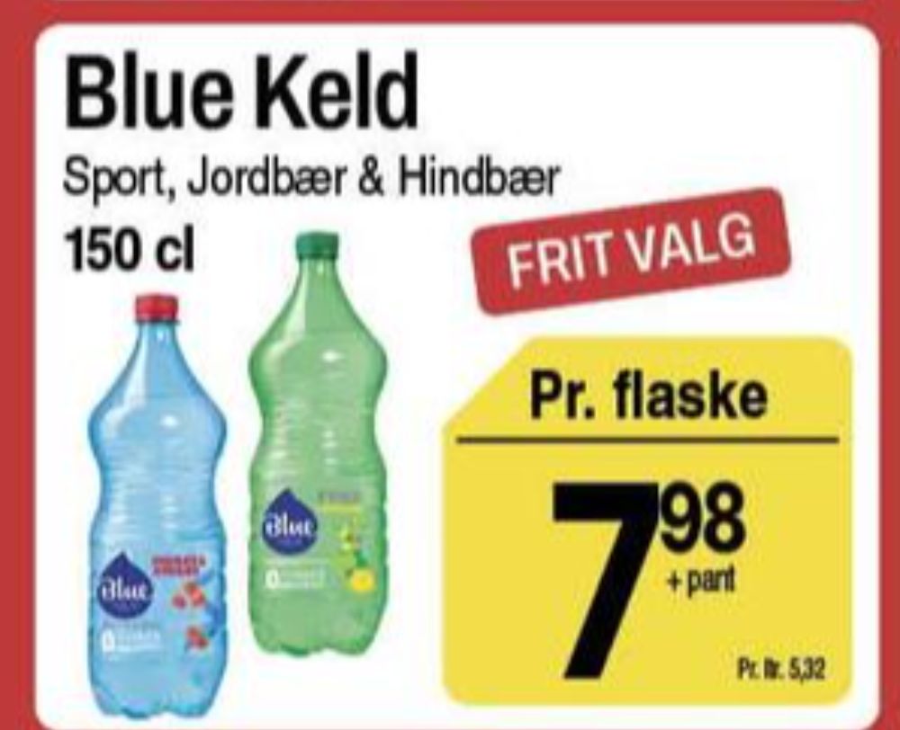 Blue Keld BFree, Sportssodavand Lemon Lime