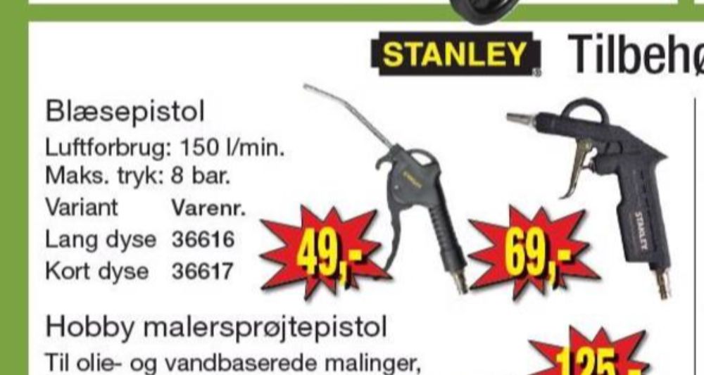 Stanley, Blæsepistol