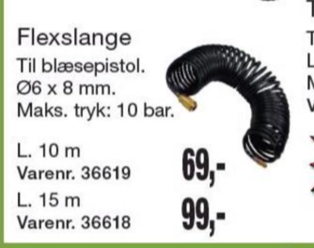 Stanley, Trykluftslange