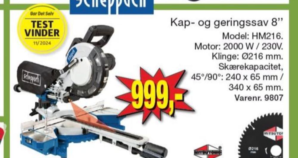 Scheppach, Arbejdsstation