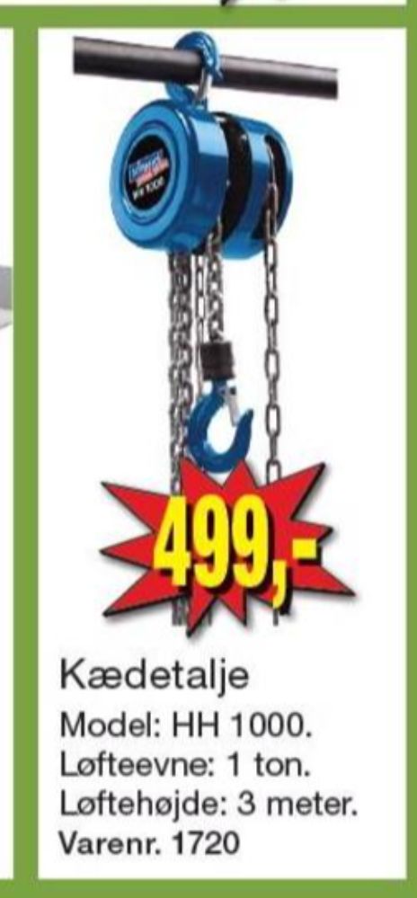 Scheppach, Kædetalje