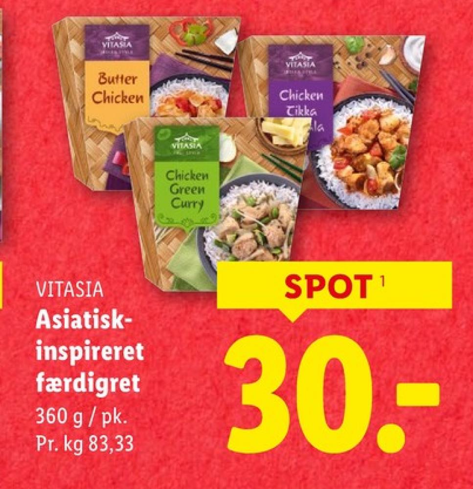 Vitasia, Chicken Green Curry