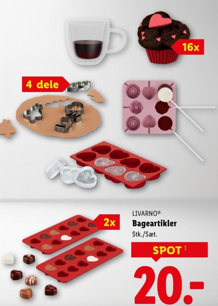 Livarno, Muffinforme