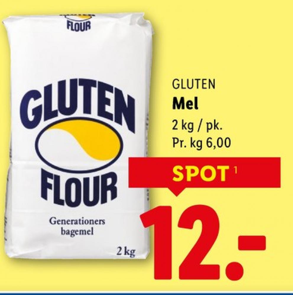 Gluten Flour, Hvedemel